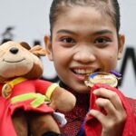 Alisya Mellynar Sabet Emas di SEA GAMES