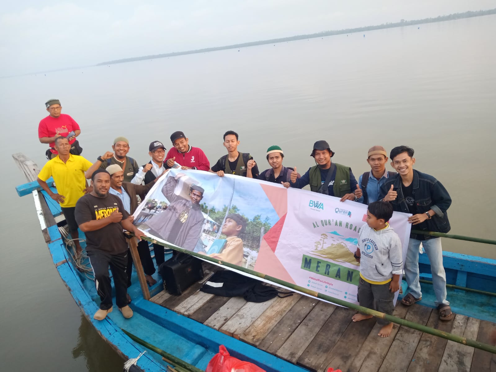 10 Ribu Quran Wakaf BWA Tiba di Selatpanjang, Distribusi Bengkalis
