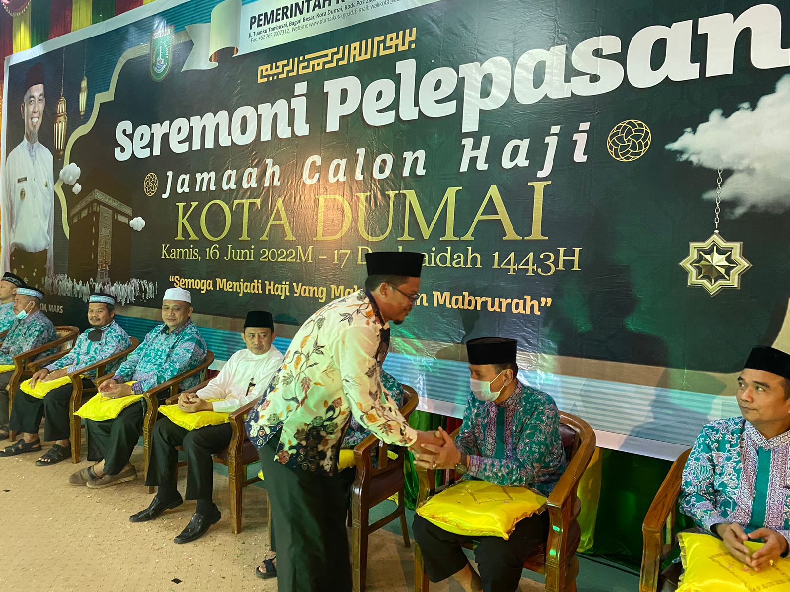 Seorang CJH Dumai Berpulang ke Rahmatullah, Wako Bantu 250 Riyal