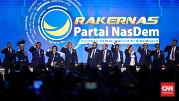 Nasdem Rekomendasi Tiga Nama untuk Pilpres 2024