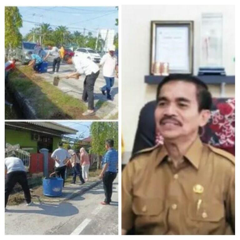 Kolase kegiatan Goro di Disdukcapil Dumai