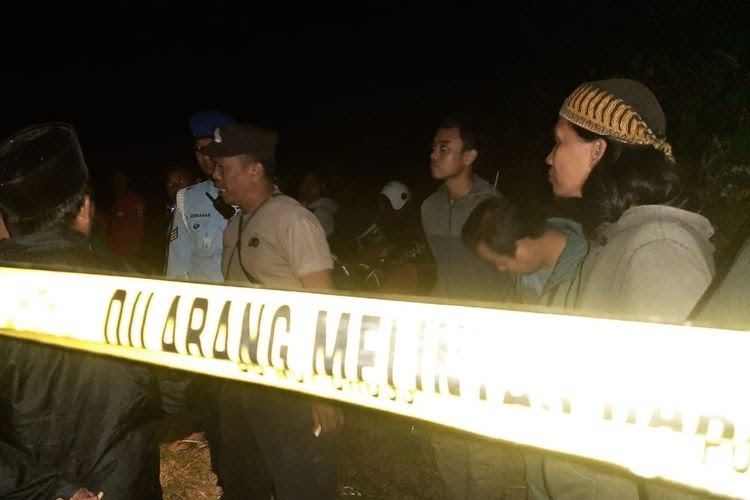 TKP jatuhnya pesawat TNI AU di Blora. F : KOMPAS.COM