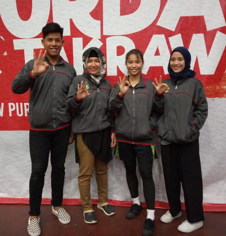 Atlet takraw asal Bengkalis yang akan mengikuti event di Thailand