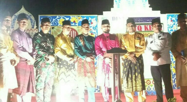 Pembukaan MTQ III Desa Bumbung, Bhatin Solapan, Bengkalis. F. :. YUS SIKUMBANG