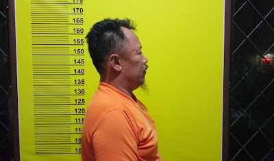 Tersangka pemilik 11 gram sabu di Kubu, Rohil