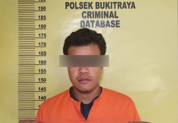 Tersangka pencurian motor di Pekanbaru ditangkap polisi. F. :. IST