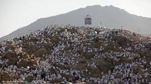 Jemaah haji Wukuf di Arafah