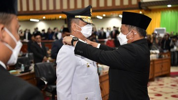 Pelantikan Mayjen Achmad Marzuki jadi Pj Gubernur Aceh