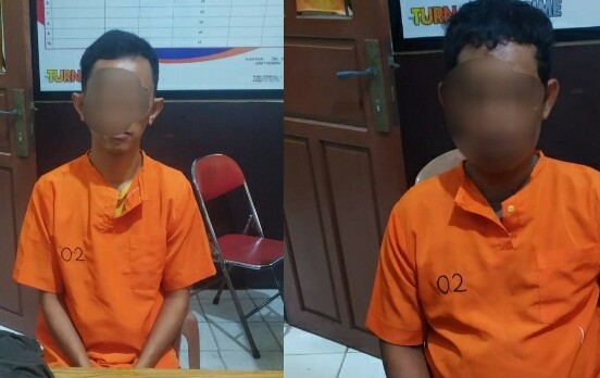 Foto kedua tersangka