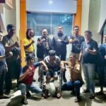 Tersangka usai ditembak polisi. F. :. CAKAPLAH.COM