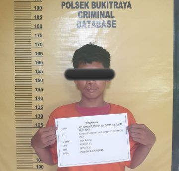 Maling motor di hotel Pekanbaru tertangkap di Palembang. F. :. CAKAPLAH.COM