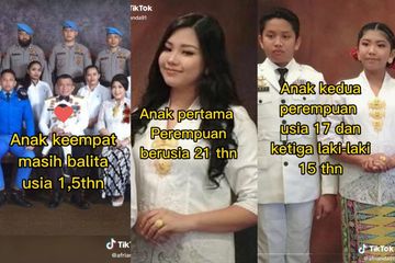 Ketiga anak Ferdy Sambo dalam sebuah kegiatan. F : IST