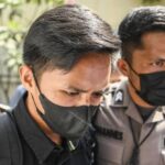 Bharada E saat memenuhi panggilan Komnas HAM. F. :. IST