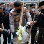 Polda Riau Musnahkan 243 Kg Sabu dan 405.527 Butir Ekstasi, Jaringan Internasional