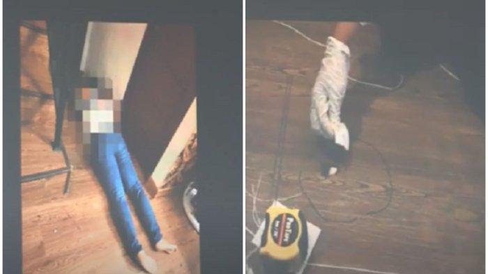 Foto jenazah Brigadir Joshua sesaat setelah ditembak di rumah dinas Ferdy Sambo. F : TRIBUNNEWS