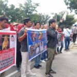 Pedagang Pasar Bawah Geruduk Kantor DPRD, Usut Pemenang Tender