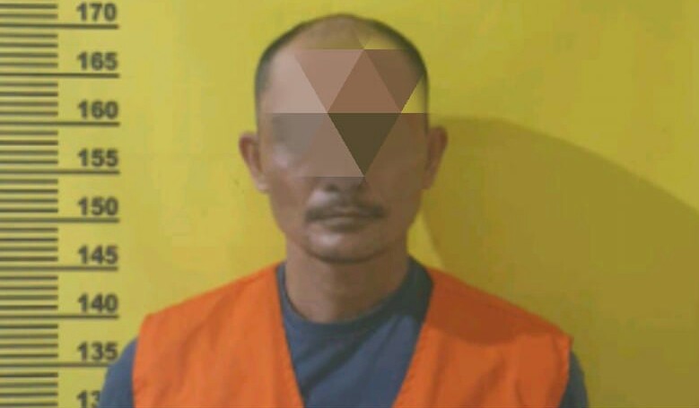 BERAKSI DI WARUNG, Polsek Bukitkapur Ciduk Penjual Togel