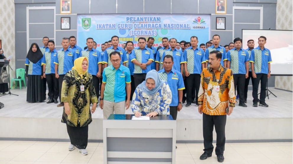 Bupati Bengkalis Hadiri Pelantikan IGORNAS Kabupaten Bengkalis 