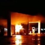 TOYOTA KIJANG Terbakar di SPBU Kuansing, Saat Antre BBM