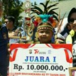 BUDAK Dumai Raup Rp 10 Juta, Juara I Lomba Polisi Cilik Riau