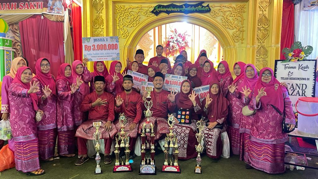 BALIK Alam Juara Umum 2 MTQ Kecamatan Mandau Ke 48