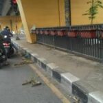PAGAR Besi Pembatas Jalan Layang Dijarah Maling, Sekdaprov SF Hariyanto Lapor Polisi