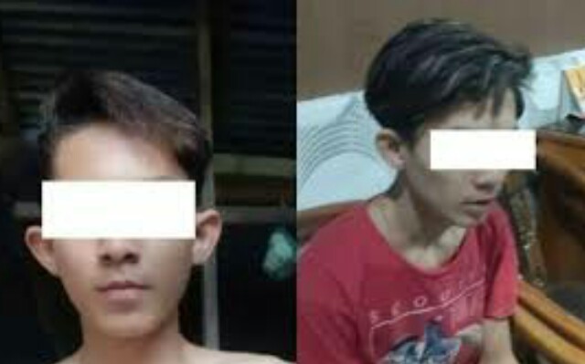 Tersangka hina Quran sambil telanjang di Batu Sangkar Sumbar. F : ist
