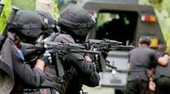 Densus 88 Anti-teror Mabes Polri ilustrasi. F : IST