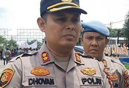 Kapolres Dumai AKBP Dhovan Okravianton. (F : IST)