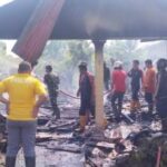 TIGA Ludes, Empat Rumah Terbakar di Bagansiapiapi