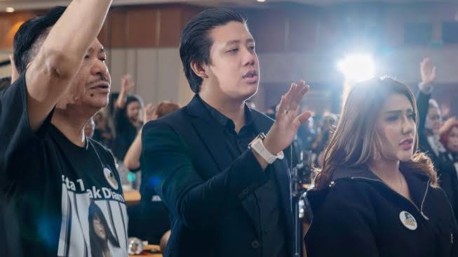 Doa bersama untuk Jessica Wongso. F : IST