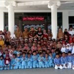 WUJUD Peduli Anak, Kejari Pringsewu ‘Diserbu’ Murid TK dan Odong Odong