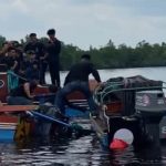 ANGKUT 60 Penumpang, Speedboat Tujuan Tembilahan Tabrakan di Perairan Tanjung Keramat