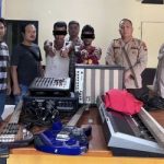 Pencuri Alat Musik Gereja Terciduk di Kedai Tuak Kandis