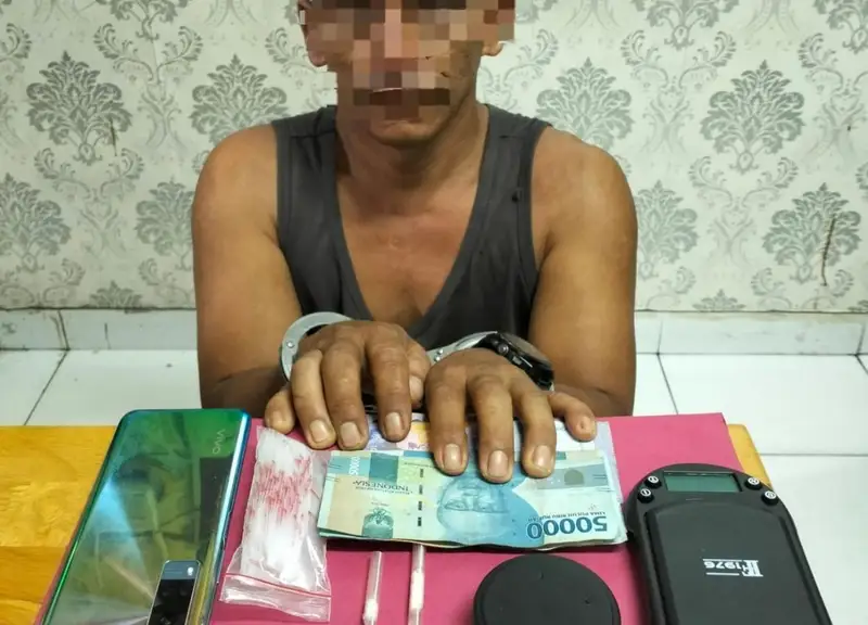 Kurir Ditangkap, Polisi Sita 24 Paket Sabu Dalam Jok Honda Revo di Libo Kandis