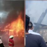 Dalam Sekejap, Empat Rumah Jadi Abu di Jalan Cik Di Tiro Pekanbaru 