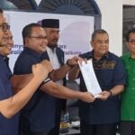 Mantan Gubri Edy Natar Daftar Pilwako Pekanbaru 2024
