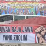 Spanduk Lawan Raja yang Zholim Muncul di Medan