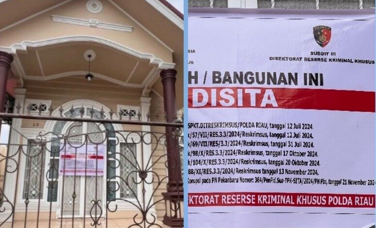 Korupsi SPPD Fiktif, Polda Riau Sita Rumah Cawako Pekanbaru Muflihun