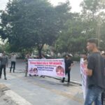 Geruduk Kejati Riau, Mahasiswa Inhu Desak Tangkap Eks Bupati Yopi Arianto 