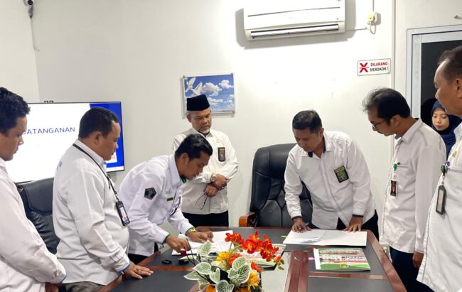 LBHI Batas Indragiri Teken Kontrak Kerjasama Posbakum PN Dumai 