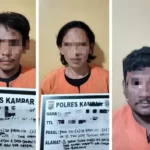 Tiga Pengedar Ngumpet di Kandang Ayam Daerah Petapahan Kampar