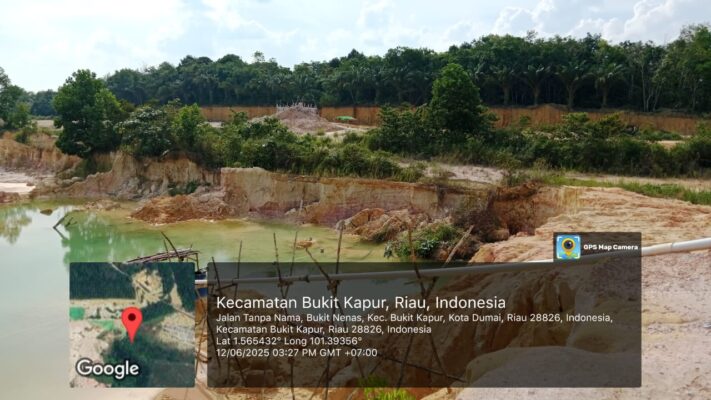 Timbulkan Kerusakan Lingkungan Skala Besar, DPK ALUN Desak Tutup Galian C Tanpa Izin di Dumai 