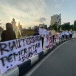 Demo Kantor Gubri, BEM Unri Sebut Pemerintah Gagal Tangani Karhutla 
