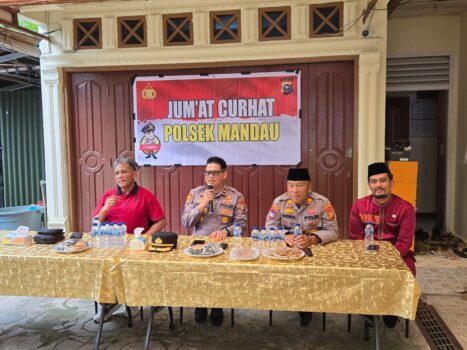 Kapolsek Mandau Kembali Laksanakan Jumat Curhat di Kelurahan Babussalam 