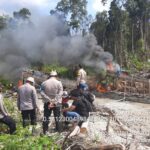 Razia PETI Besar-besaran, Polres Inhu Tekad Bersihkan Sungai Indragiri 