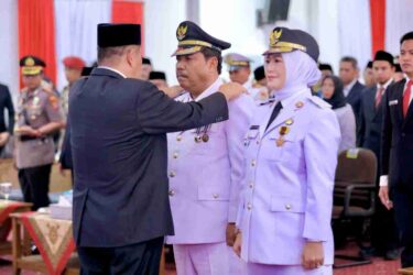 Profesor Udin Kebut Program 100 Hari, Pelantikan Wako-Wawako Pangkalpinang 