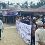 Warga Dundangan Pelalawan Geruduk PT Arara Abadi Distrik Sorek 