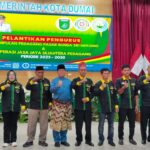 Wako Dumai Kukuhkan Pengurus PPPBSM dan Koperasi JJSP Pedagang Pasar Pulau Payung 