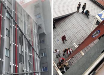 Kebakaran Hotel New Hollywood, Tamu Dievakuasi Lewat Atap Rumah Warga 